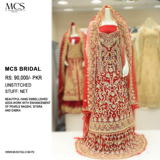 MCS BRIDAL red dress 01