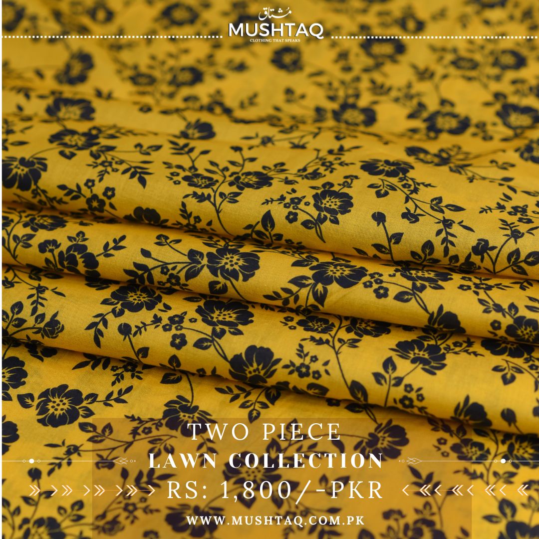 Two Piece Lawn Collection'25 Design - 1