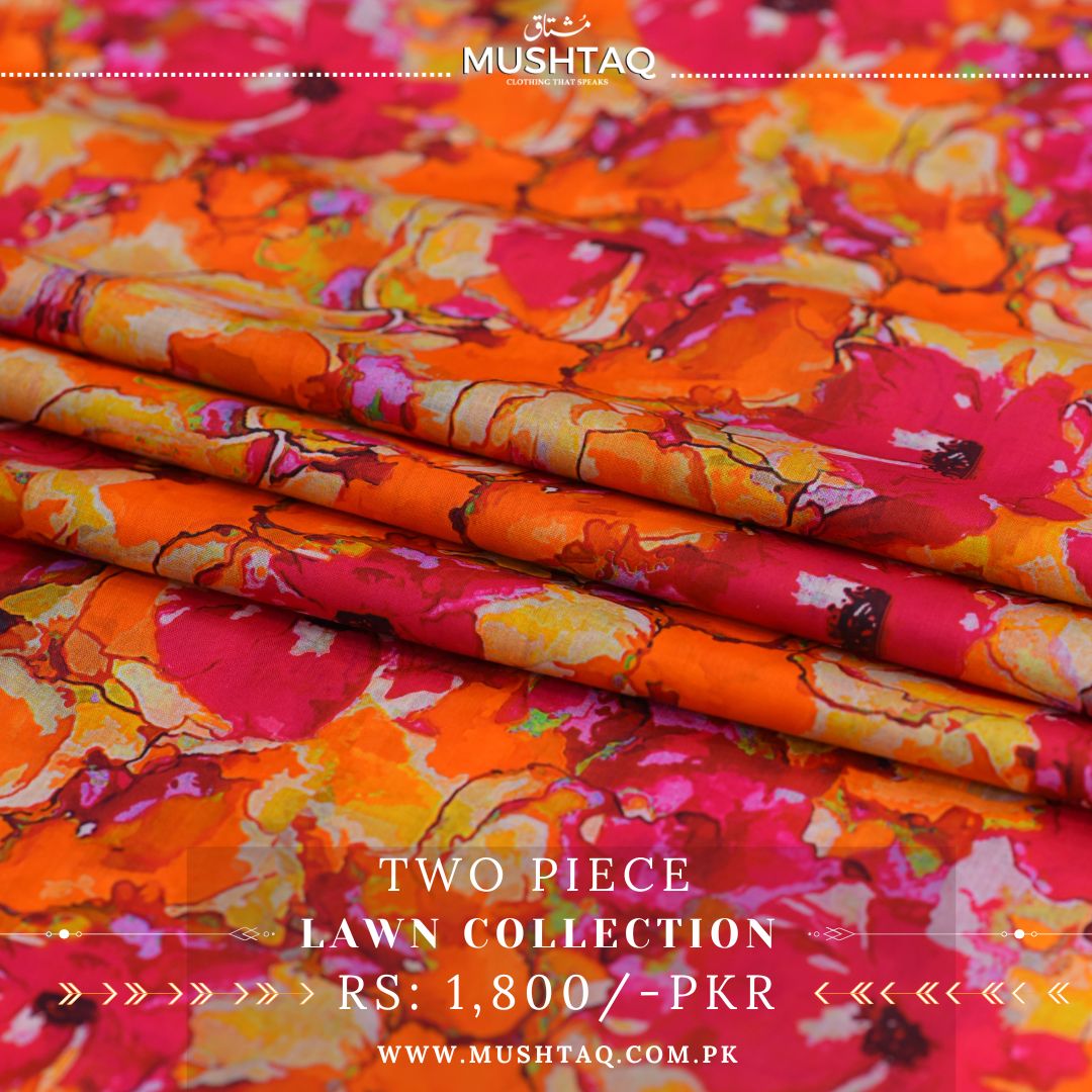 Two Piece Lawn Collection'25 Design - 7