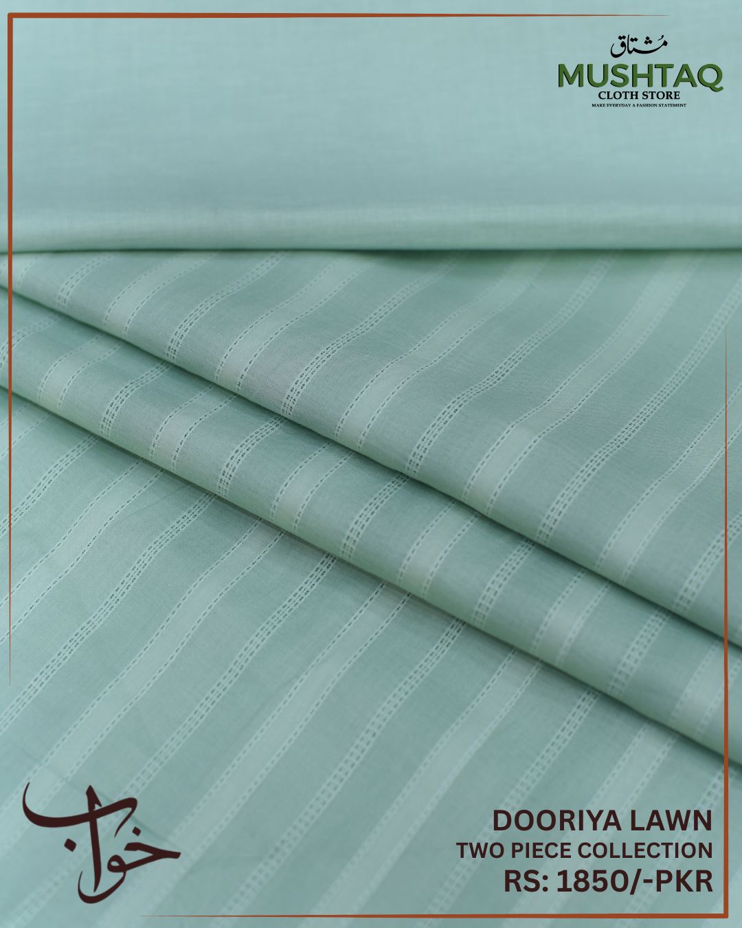 Doriya 2Pcs Lawn Collection Vol 3 Design - 1