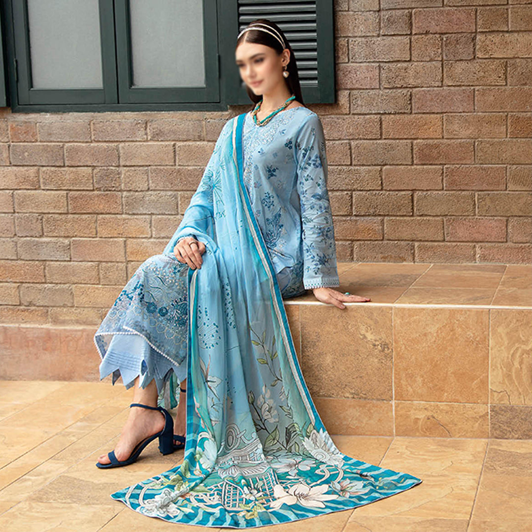 Riwayat Luxury Lawn Vol 9 Collection '24 By Ramsha Y-911