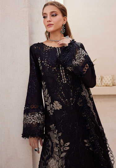 3 Piece Unstitched Embroidered Paper Cotton Suit | EID LAWN-25-03