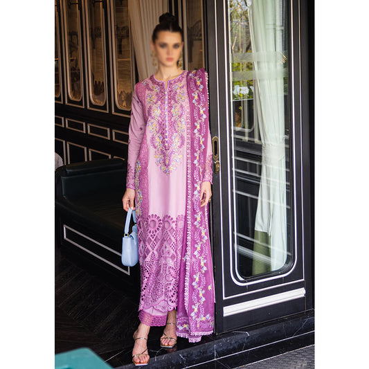 Orient Express Unstitched Luxury Lawn By Mushq Elodie