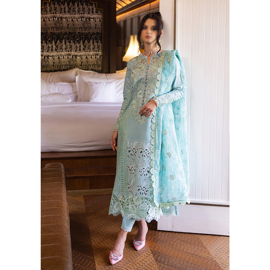 Orient Express Unstitched Luxury Lawn By Mushq Reve
