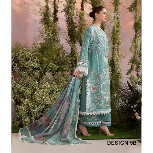 Design 5B Luxury Lawn 2025 Unstitched