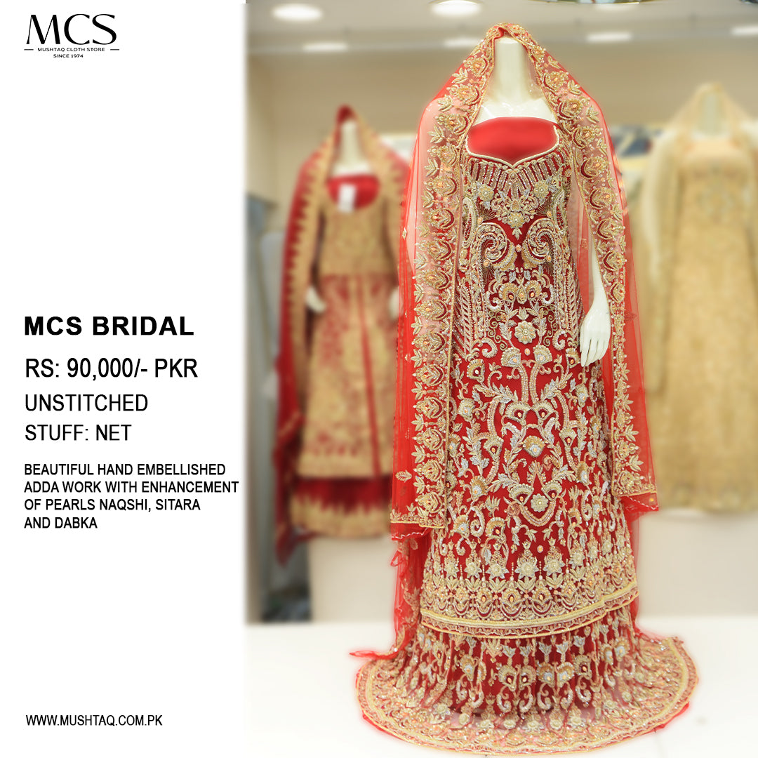 MCS BRIDAL red dress 01