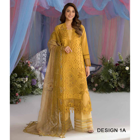 Design 1A Luxury Lawn 2025 Unstitched