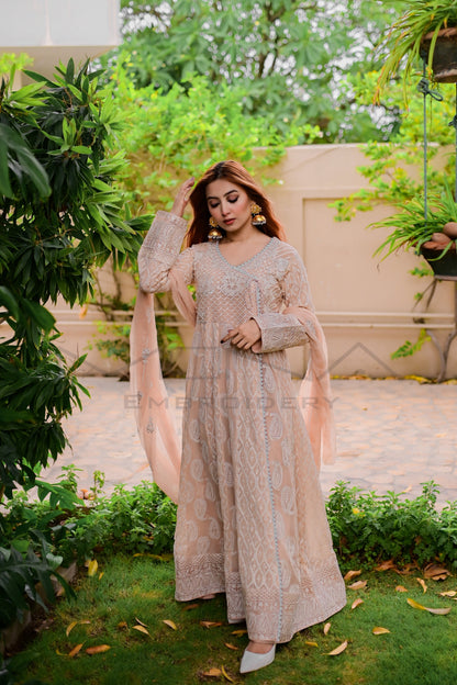 KURTI 118-ALPHA LAVISH - PEACH