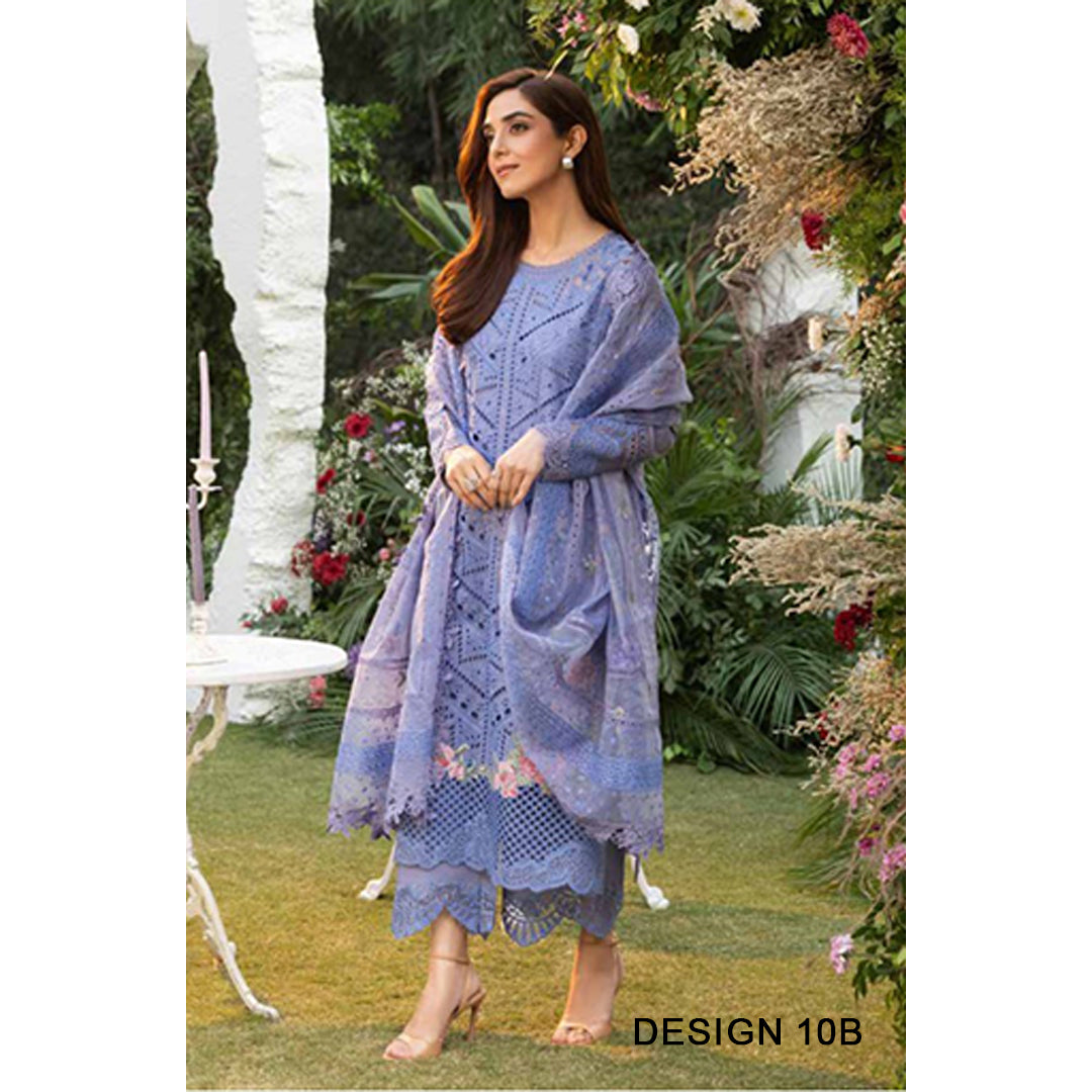 Design 10B Luxury Lawn 2025 Unstitched