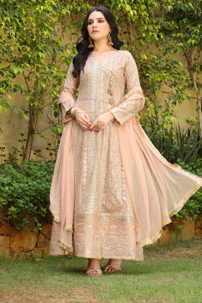 KURTI 122-DIVINE- PEACH