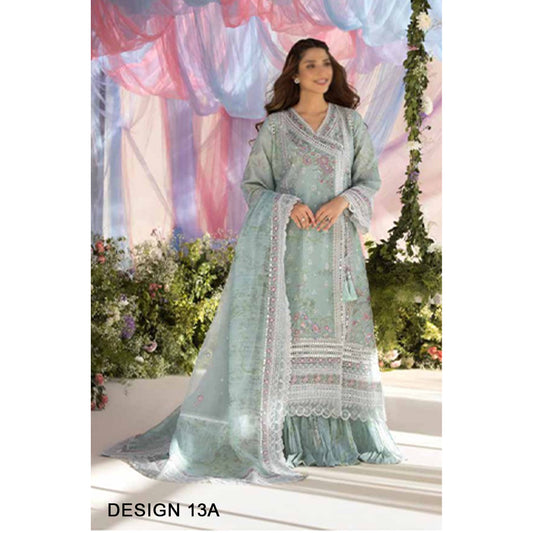 Design 13A Luxury Lawn 2025 Unstitched