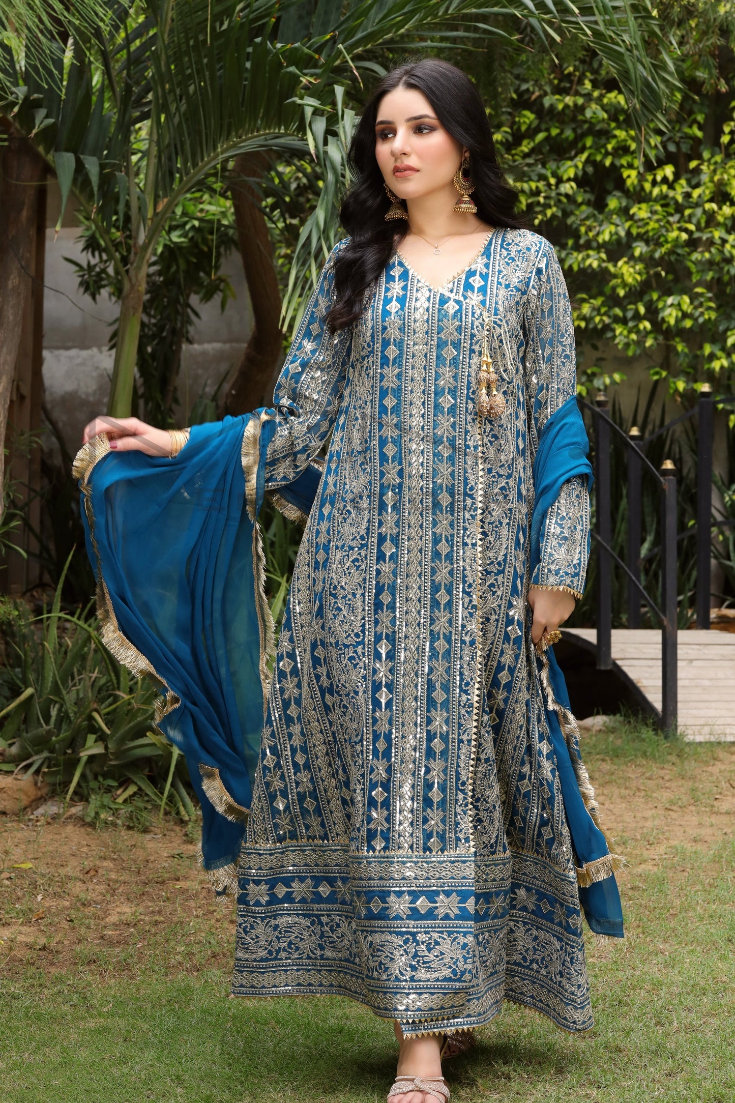 KURTI 122-DIVINE- ZINC BLUE