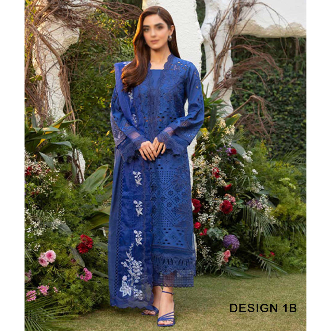 Design 1B Luxury Lawn 2025 Unstitched