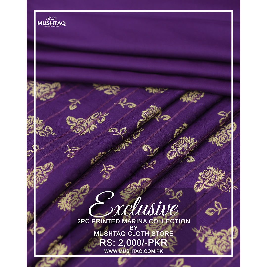 Exclusive 2Pcs Printed Marina Collection Vol 3 Design - 2