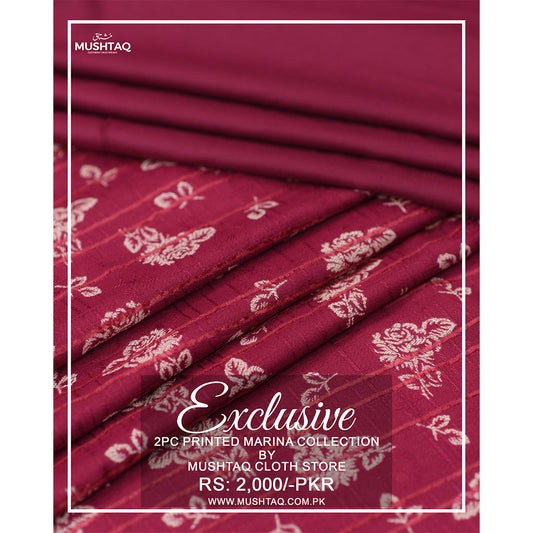 Exclusive 2Pcs Printed Marina Collection Vol 3 Design - 4