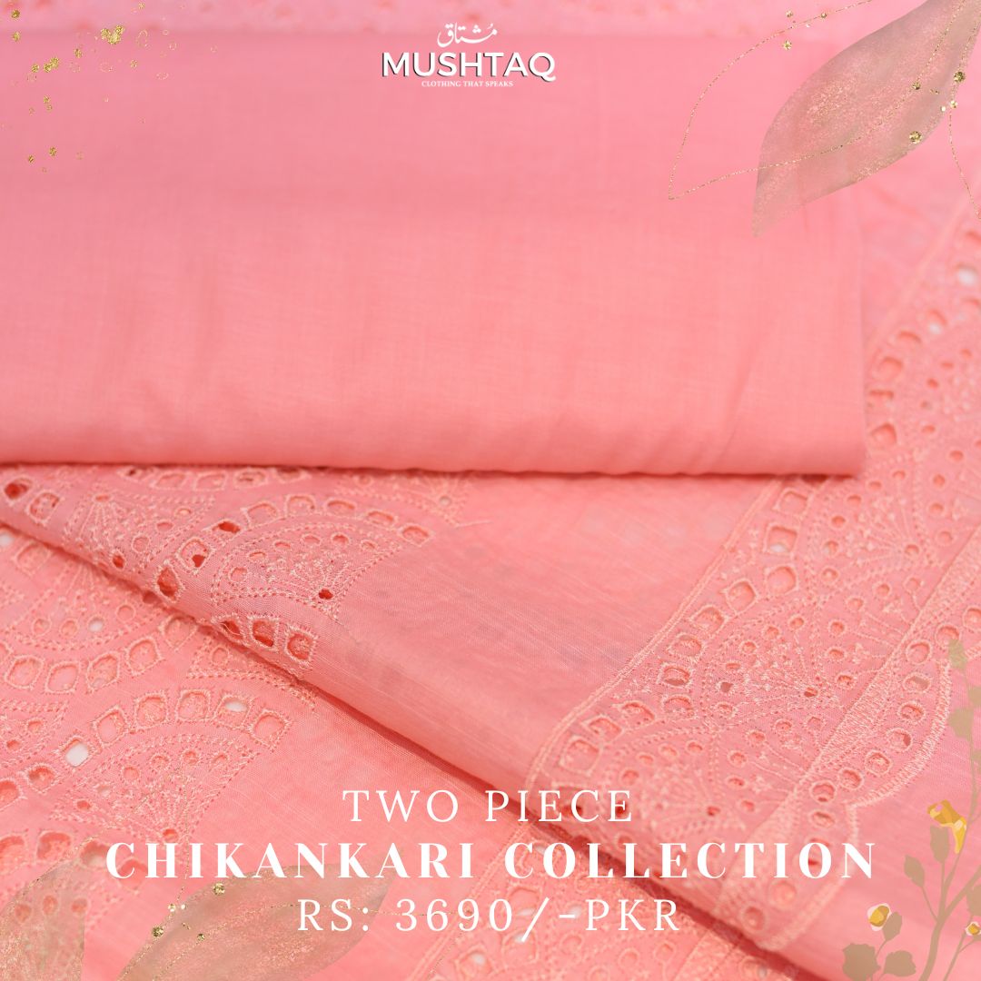 Two Piece Chikankari Collection D-03