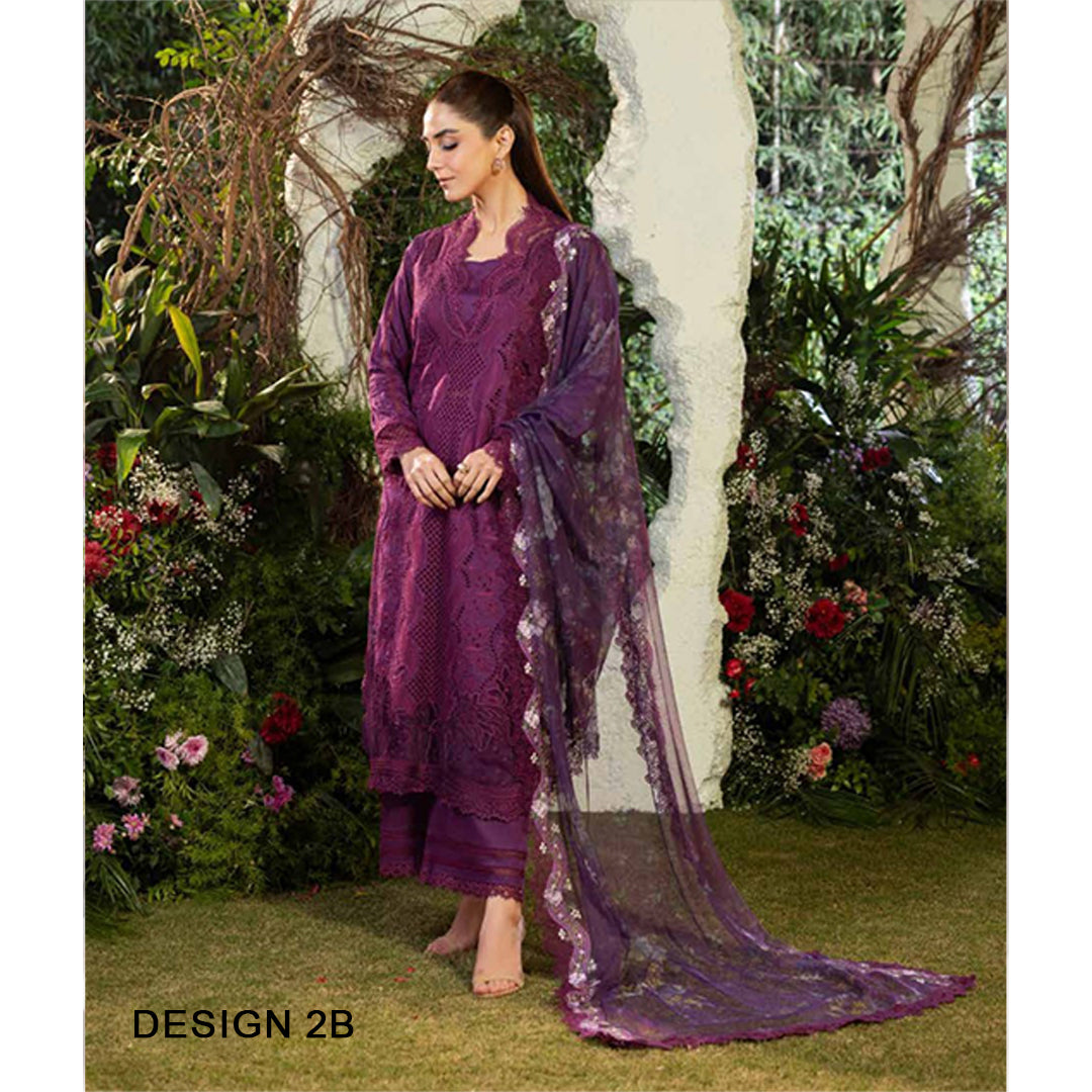 Design 2B Luxury Lawn 2025 Unstitched