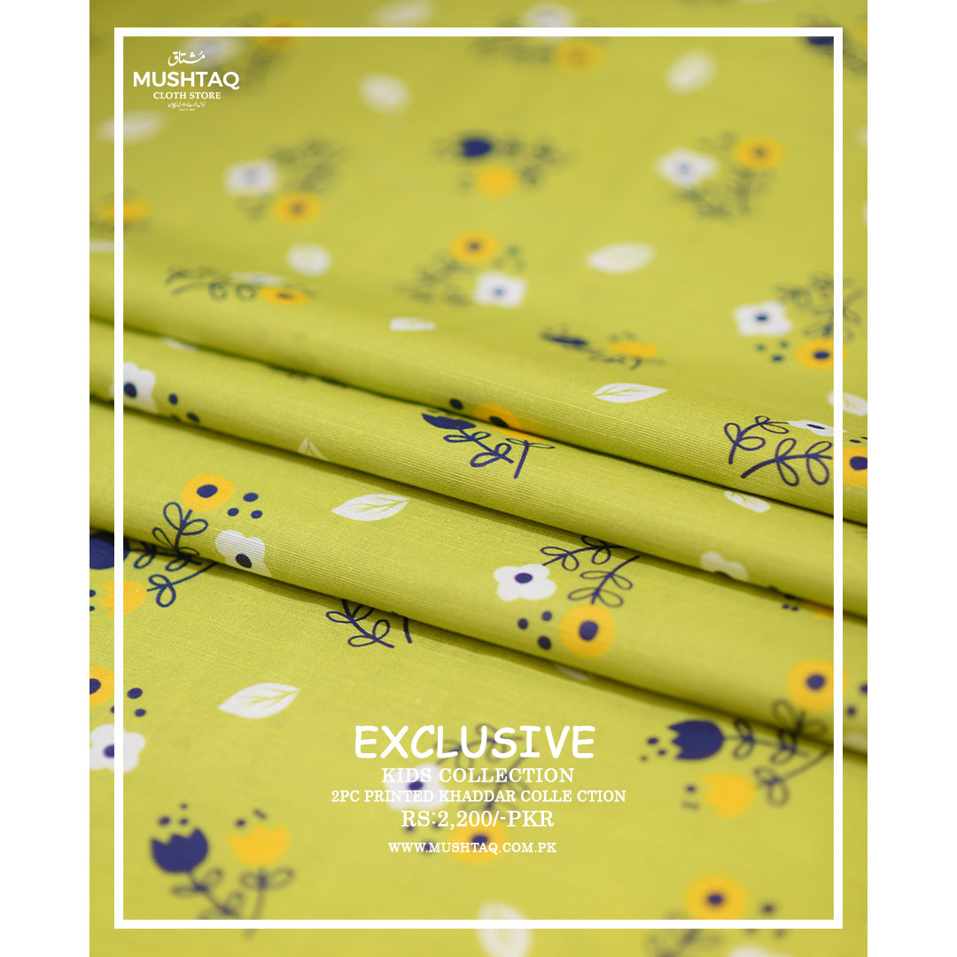 Exclusive 2Pcs Printed Khadder Kids Collection Vol 3 Design - 8