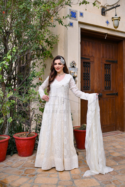 KURTI 118-ALPHA LAVISH - OFF-WHITE