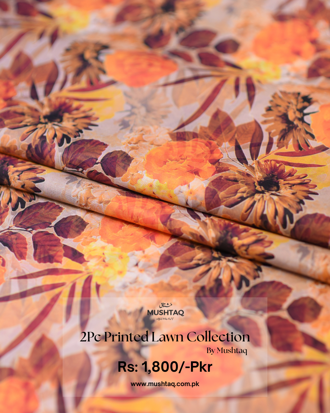 2Pcs Printed Lawn Collection Design - 12