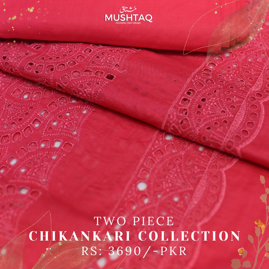 Two Piece Chikankari Collection D-08