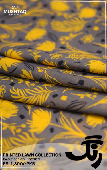 Rang 2Pcs Printed Lawn Collection Design - 7