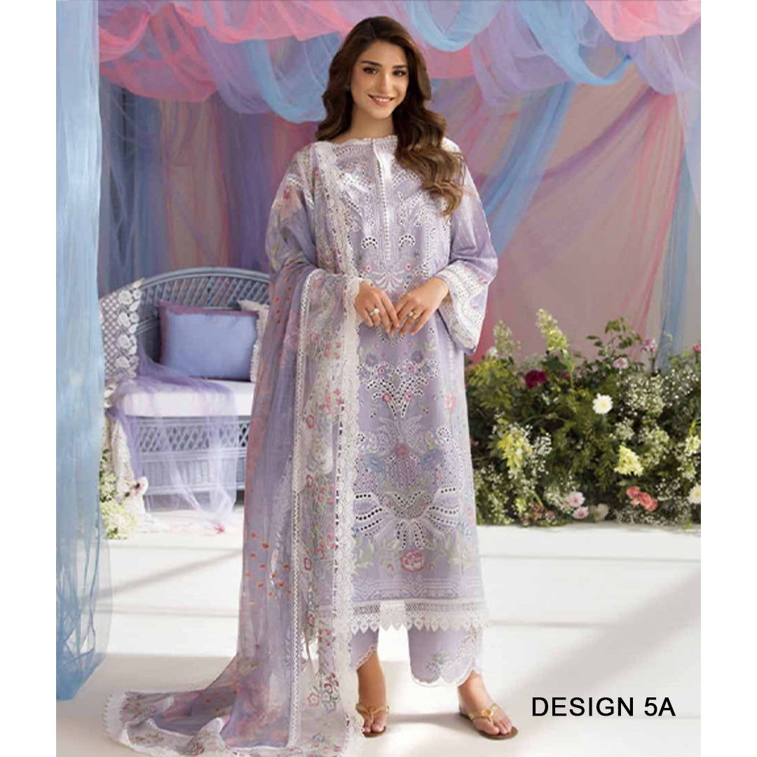 Design 5A Luxury Lawn 2025 Unstitched