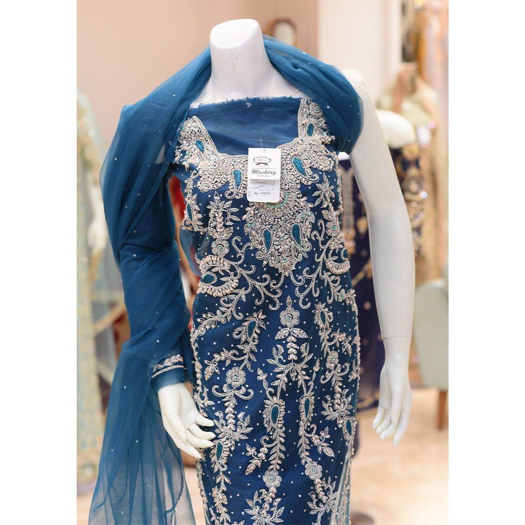 MCS BRIDAL BLUE DRESS