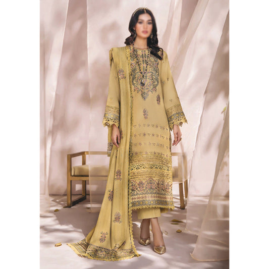 JAHAN-E-SUKHAN PEACH EMBROIDERY COLLECTION-JS-02