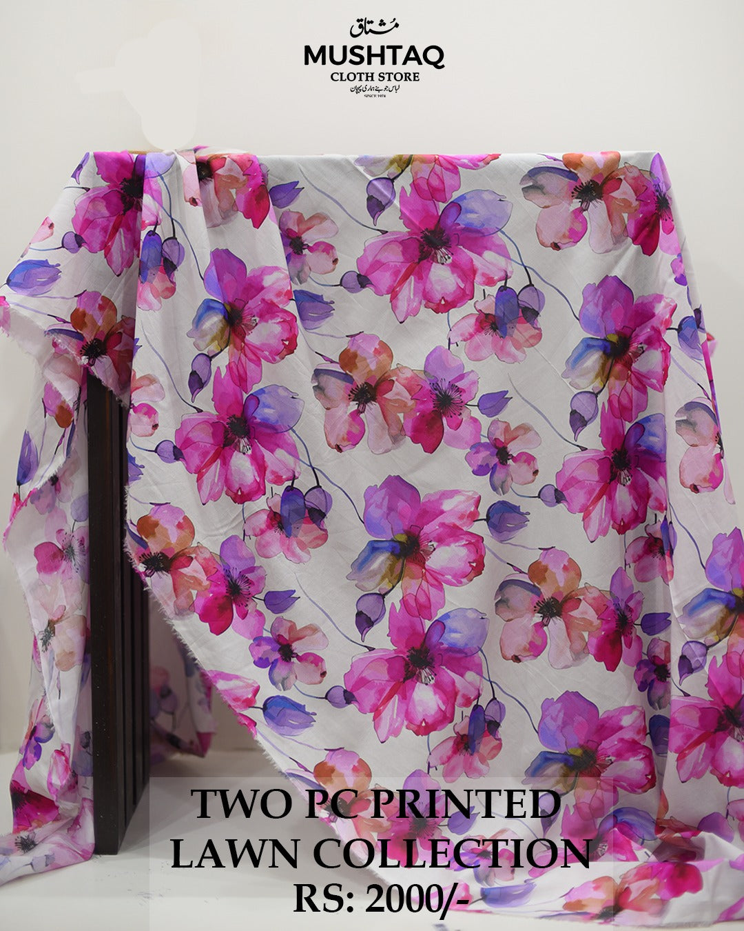 Two Piece Lawn Collection'25 Design - 12