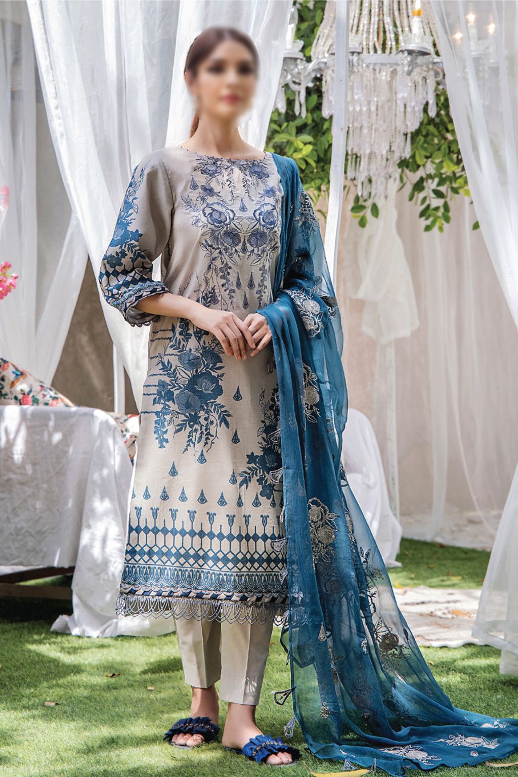 KOEL EMBROIDERY LAWN COLLECTION-KO-09