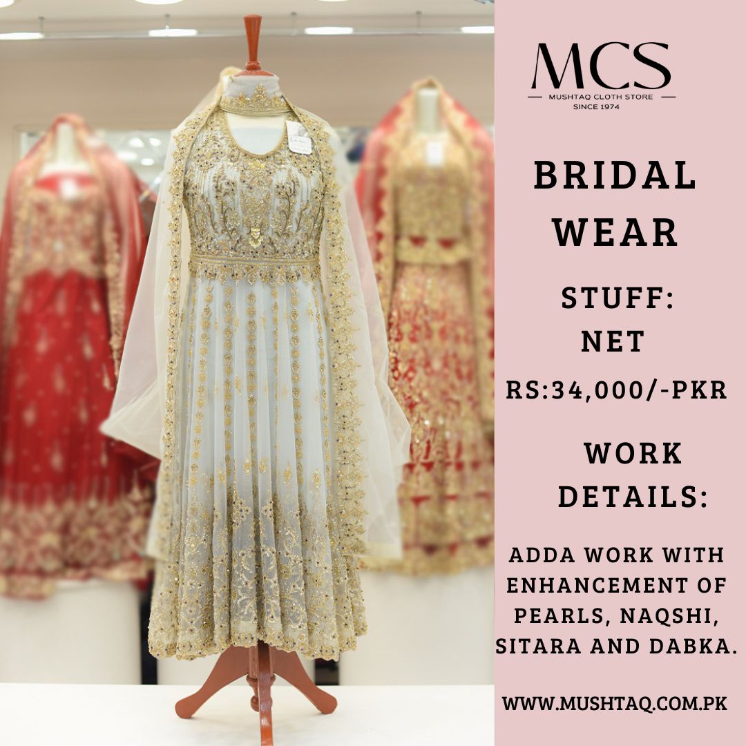 MCS GREY BRIDAL DRESS
