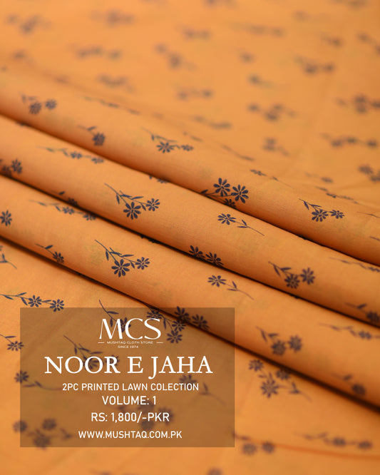 Noor e Jahan 2 Pcs Printed Lawn Collection Vol 1 by MCS Design - 10
