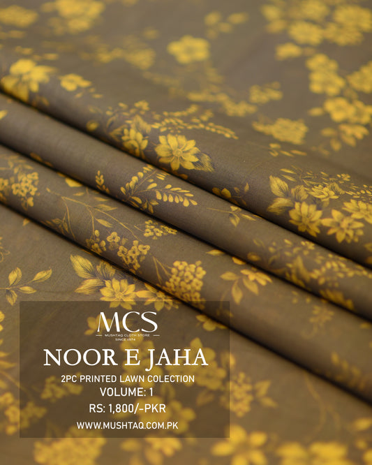 Noor e Jahan 2 Pcs Printed Lawn Collection Vol 1 by MCS Design - 12