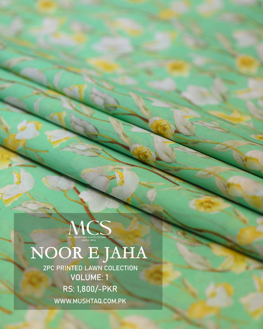 Noor e Jahan 2 Pcs Printed Lawn Collection Vol 1 by MCS Design - 04