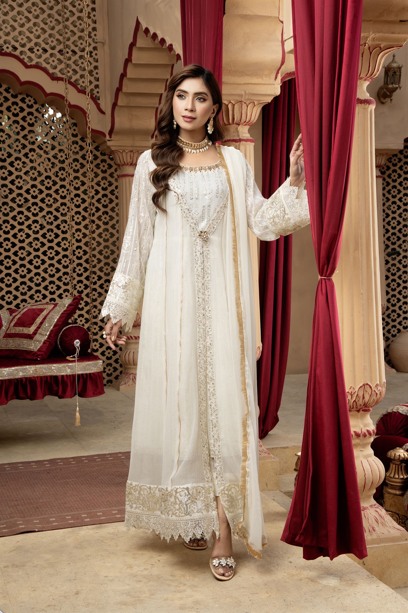 KURTI-B-005-OFF WHITE