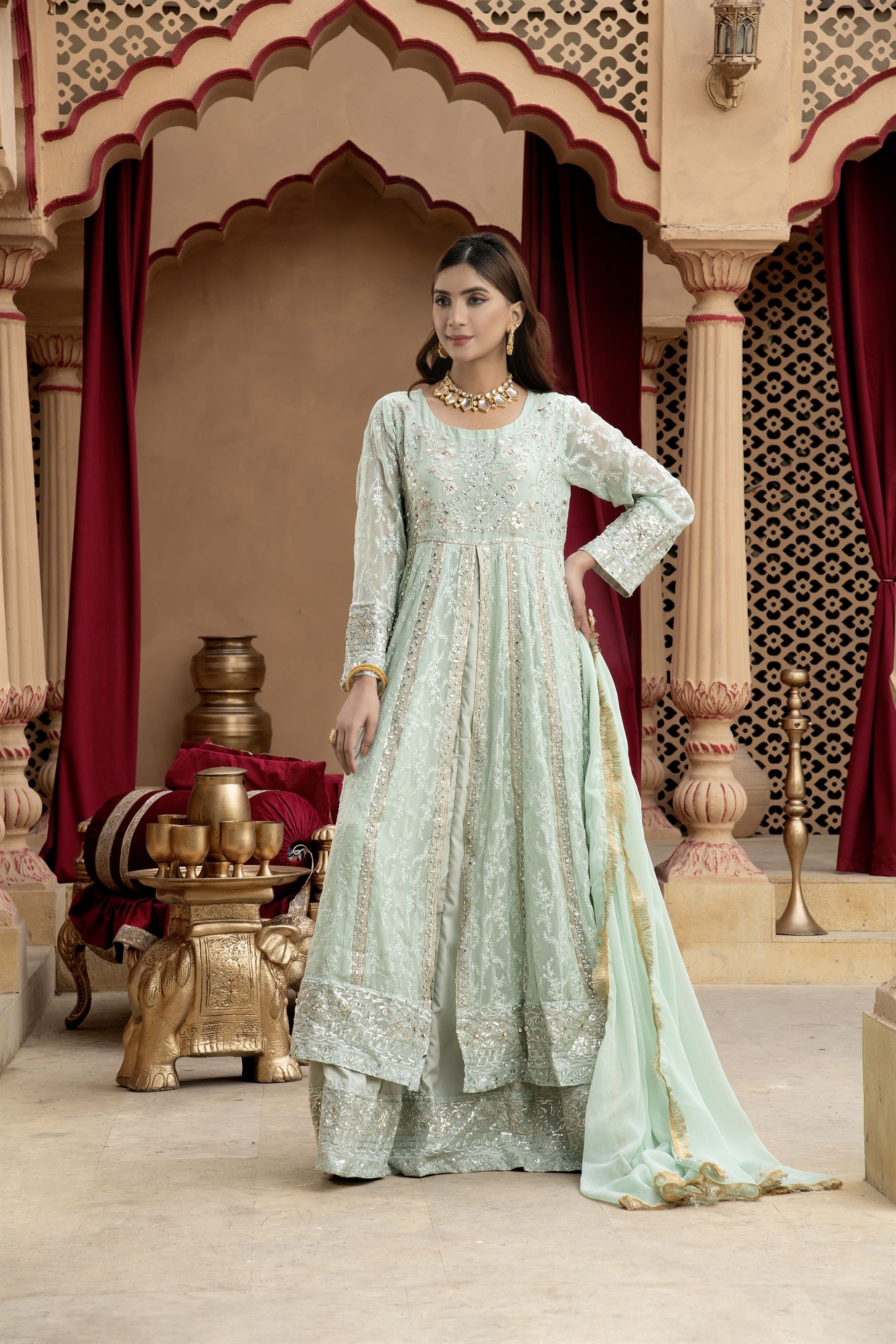 KURTI-B-007-AQUA