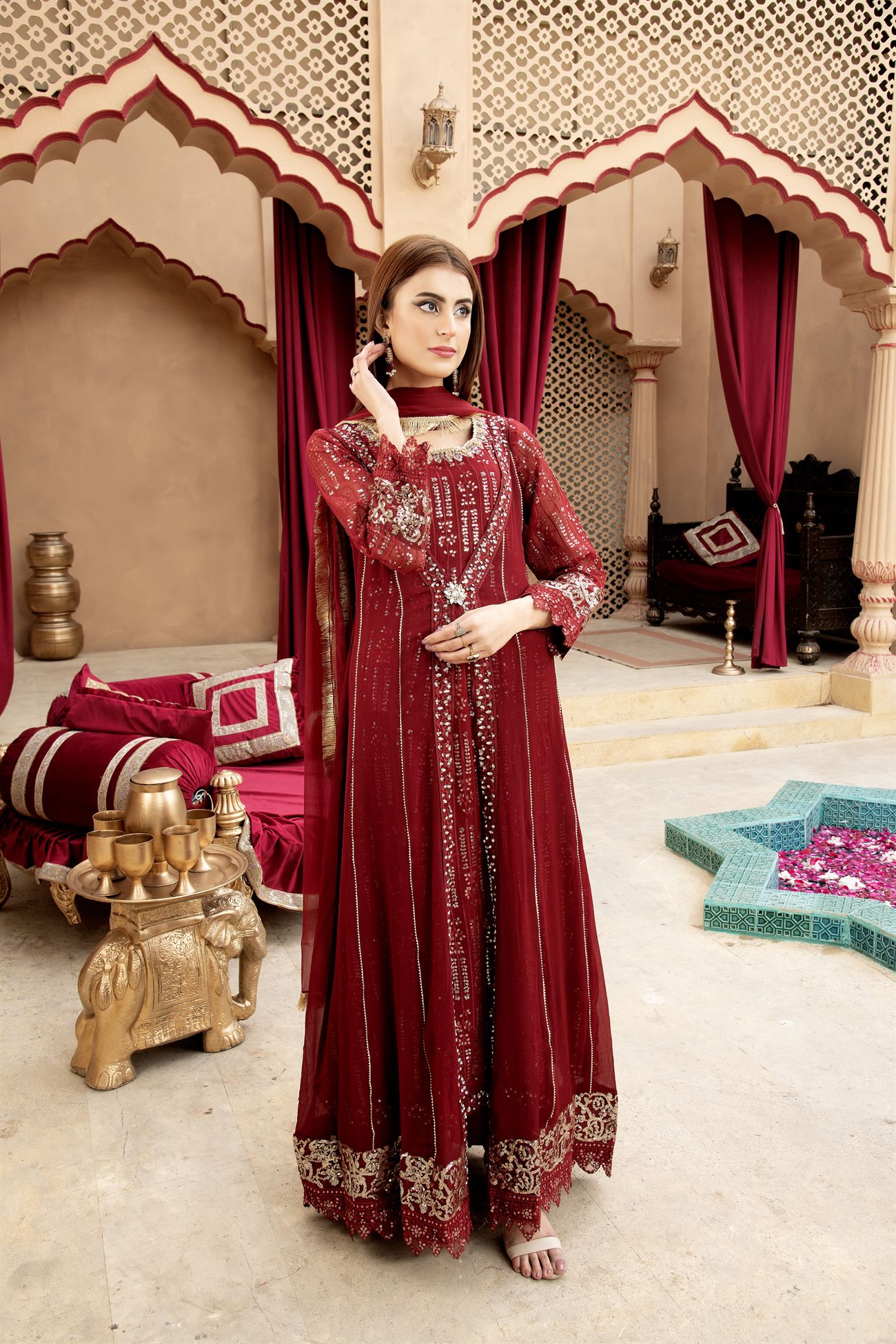 KURTI-B-005-MEHROON