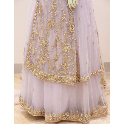 MCS BRIDAL MAXI PURPLE DRESS