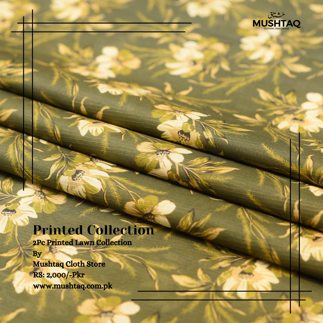 2Pcs Printed Lawn Collection Design - 3