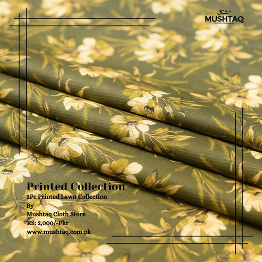 2Pcs Printed Lawn Collection Design - 3