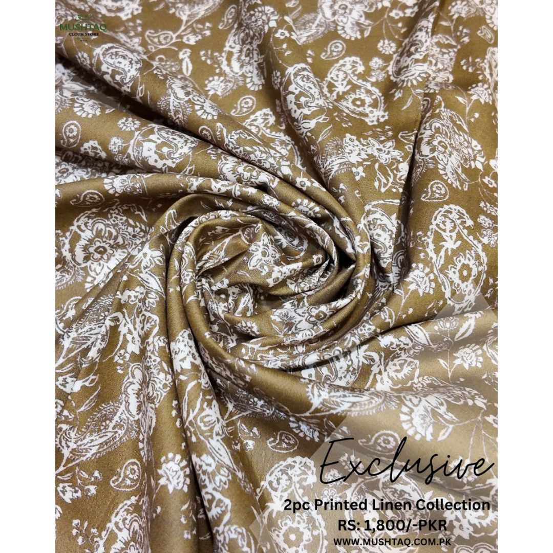 Exclusive 2Pcs Printed Linen Collection Vol 2 Design - 3