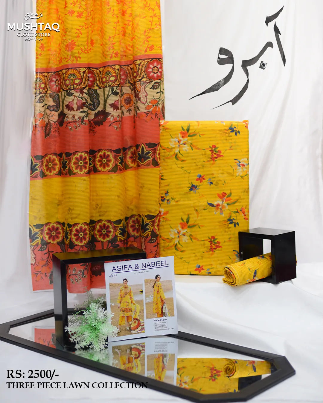 Abroo Three Piece Lawn Collection Design - 9