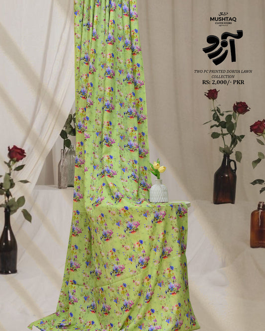 Arzoo Two Piece Doriya Lawn Collection Design - 5