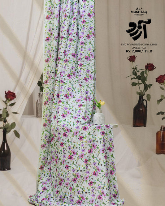 Arzoo Two Piece Doriya Lawn Collection Design - 4