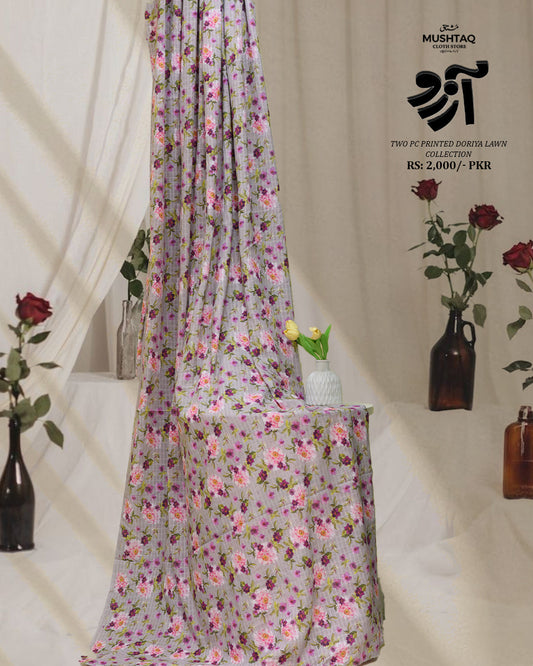 Arzoo Two Piece Doriya Lawn Collection Design - 3