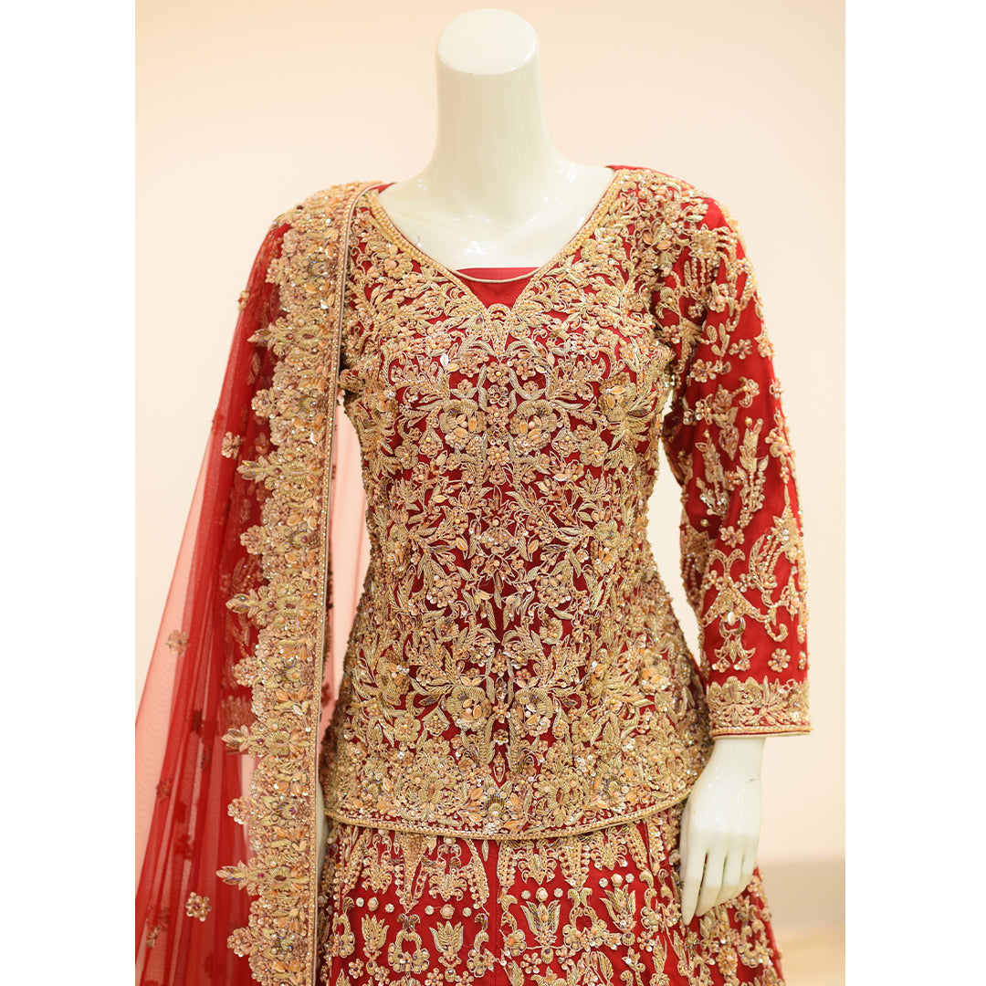 MCS BRIDAL WEAR RED