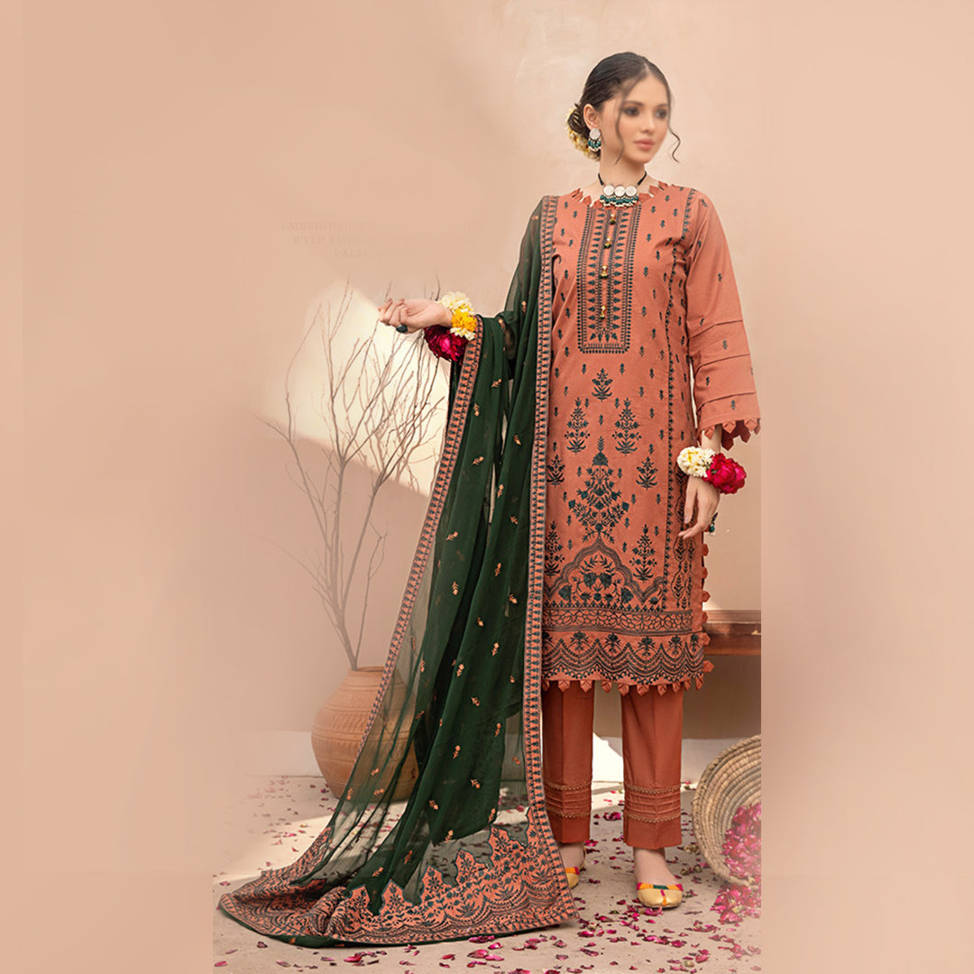 LAADLI EMBROIDERY LAWN COLLECTION D-09