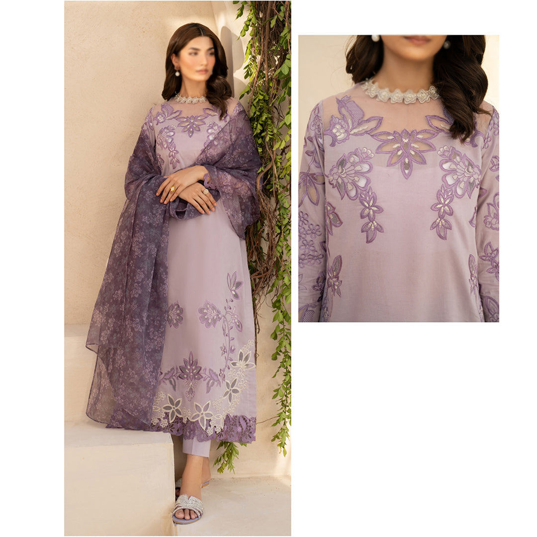 EFL-01 Embroidered Lawn