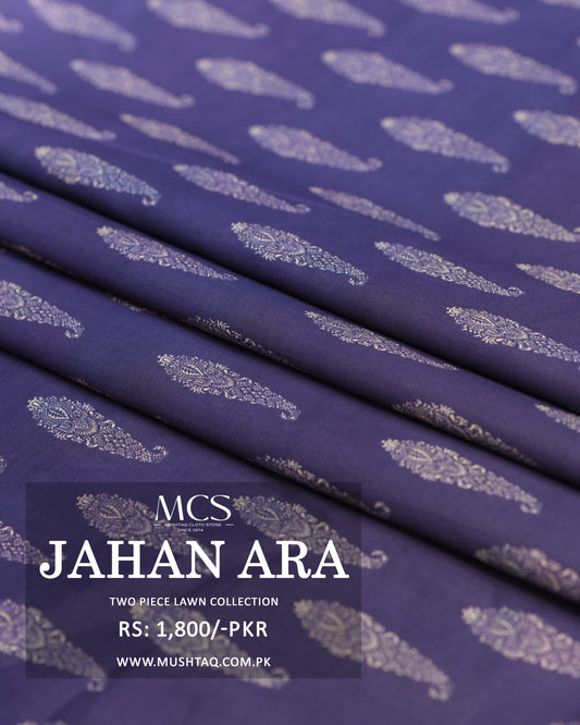 Jahan Ara 2 Pcs Lawn Collection by MCS Design -10